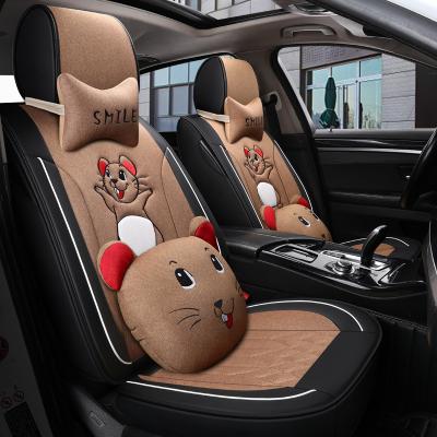 China Protect the original seats ZHIHUIGUO wholesale universal polyester car seat cover for 5 seats for sale