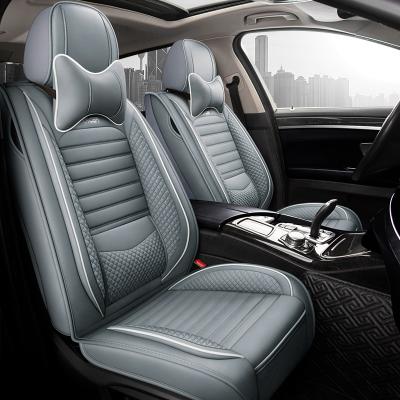 China Protect Original Seats PVC Universal Car 5d Leather Seat Cover for sale