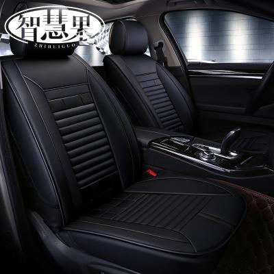 China Protect Universal Original Full Size 10 PCS Classic Auto Seats PVC Car Seat Cover Leather Set for sale