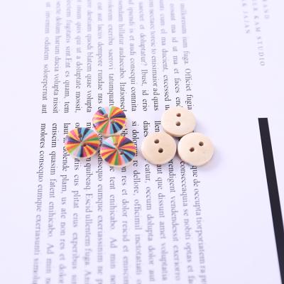 China Viable Logo Cute Wooden Button For Custom Shirts for sale