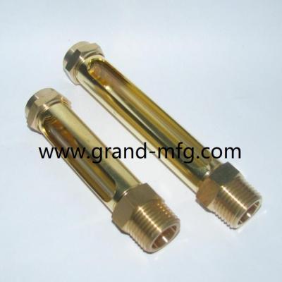 China Brass Oil Level Gauges in male NPT,BSP,G thread1/8