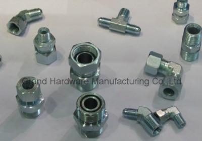 China female and male thread OEM,ODM steel machined parts (zinc or nickel plated) for sale