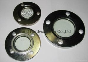 China steel flange fused visual sight windows for refrigeration industry with natural glass,easy to mount on equipment for sale