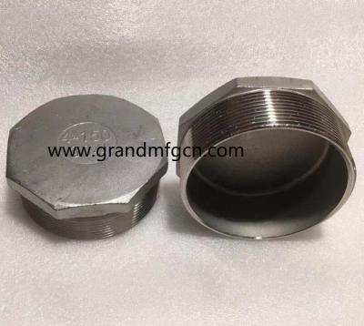 China male thread OEM stainless steel precision machined & turned down parts octagonal SS304 plugs for sale