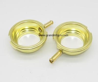 China custom 56mm 68mm SS304 / brass Auto Radiator Caps and Filler Necks  for diesel generator radiators welding connection for sale