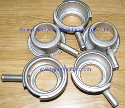 China custom 56mm SS304 / brass / Aluminum Auto Radiator Caps and Auto Filler Necks OEM business service welding connection for sale