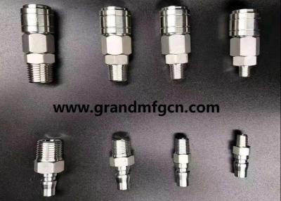 China stainless steel SUS304 SUS316 Machined connectors custom precision turned part accessories for sale