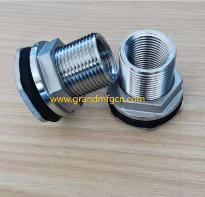 China stainless steel SUS304 SUS316 Machined connectors custom precision turned parts accessories for sale