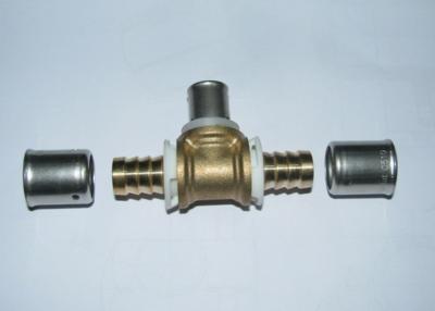 China custom precision brass machined parts quality brass turned parts tee thread connectors brass fittings for sale