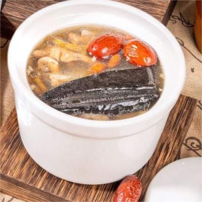 China Chinese Medicinal Low Calorie Instant Soup Stewed Ganoderma Dendrobium Dragon Bone for sale