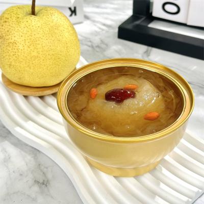 China Baked Pear Soup with Tremella , Decompression Healing Food , Seasonal food and old-age care are appropriate for sale