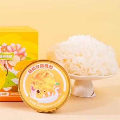 China Mango Instantáneo Pomelo Sago Colágeno Chícara de melocotón Postre Reemplazo de comida bajo en azúcar en venta