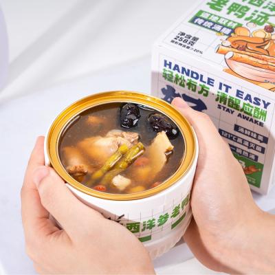 China Dendrobium Duck Soup Instant No Additives Pure Natural Food Chinese Delicious And Nourishing Soup for sale