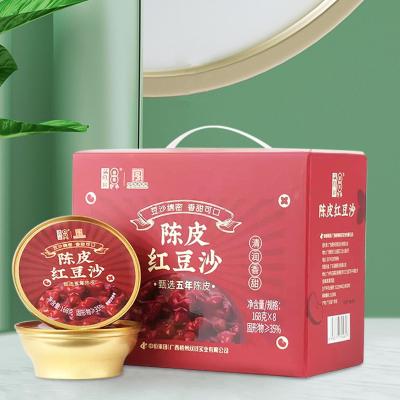 China Chenpi Rotbohnenpaste Rotbohnenpaste Instant Traditionelle chinesische Desserts mit niedrigem Zuckergehalt Rotbohnen Kräuterdesserts zu verkaufen