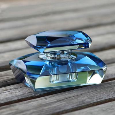 China Vintage Perfume Angel Bottle Car Accessories Cute China K9 Crystal Car Perfume Bottle Seat Air Freshener for sale