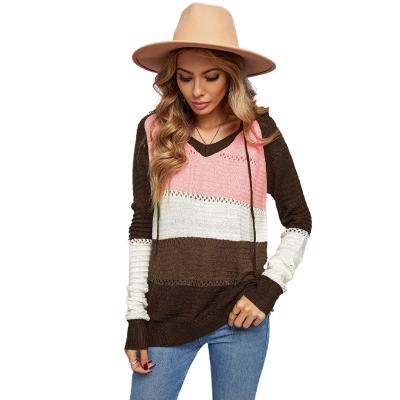 China Lady Brown Knit Long Anti-wrinkle 2021 Casual Winter Women Sweater Plus Size Women's Sweaters for sale