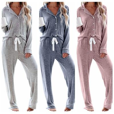 China 2021 QUICK DRY Best Selling Lady Custom Cotton Winter Warm Slim Fit Women's Sleepwear Pajamas for sale