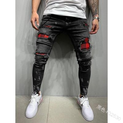 China X-Mier QUICK DRY 2022 custom jeans wholesale ripped hot sale high quality men's jeans men's skinny jeans for sale