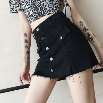 China 2022 Wholesale QUICK DRY short jeans skirt ladies summer new fashion women jeans short jeans for summer for sale