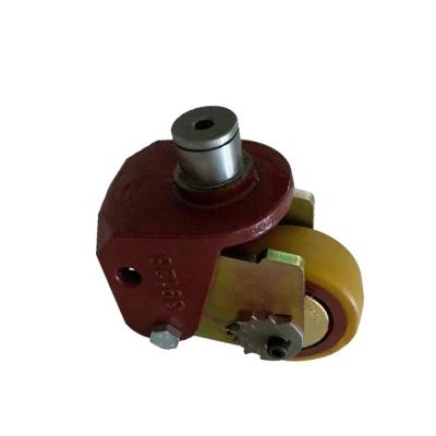 China Garment Shops 100*40-35mm Balance Pu Wheel Assembly For Ep Electric Forklift for sale