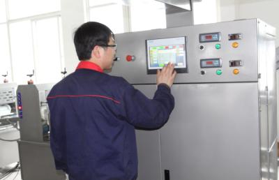 China Largura alta do rolo da máquina 380mm do laminador da automatização com sistema de controlo do Plc de Siemens à venda