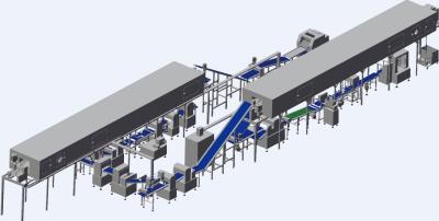 China Selbstverschieben800mm Breiten-industrielle Bäckerei-Brot-Herstellungs-Ausrüstung zu verkaufen