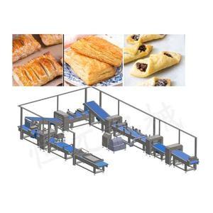 China Automatic Commercial Croissant Dough Sheeter Croissant Production Line for sale