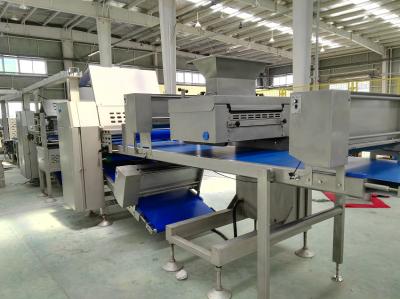 China Máquina flexible de Sheeter de la pasta de pasteles de la estructura modular para el diverso proyecto de la panadería en venta