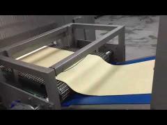 The pastry laminating machine