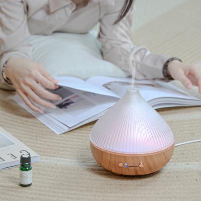 China 400ml Colorful Night Light Ultrasonic Humidifier Aroma Oil Diffuser Essential Aroma Oil Diffuser for sale