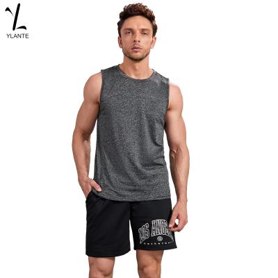 China QUICK DRY Mens Mix Sports Tank Top Gym Fitness Stringer Singlet Tri Quick Dry Custom for sale