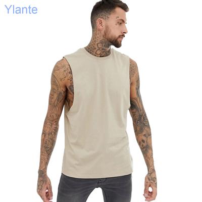 China Hot Sale QUICK DRY Stringer Tank Top, 100% Cotton Stringer Singlets for Men for sale