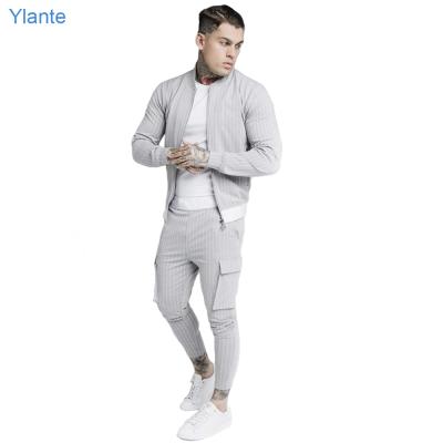 China 2021 New Arrival QUICK DRY tracksuit for men's stripe color draw tracksuit custom made hoodie and tracksuit suits hot design for sale