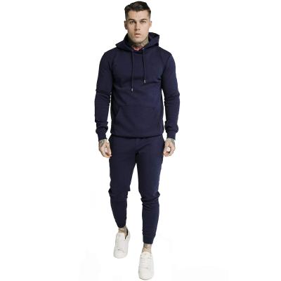 China Breathable High Quality Tracksuit Cotton Mens Tracksuits Simple Empty Sweatsuit Pullover For Men Custom for sale