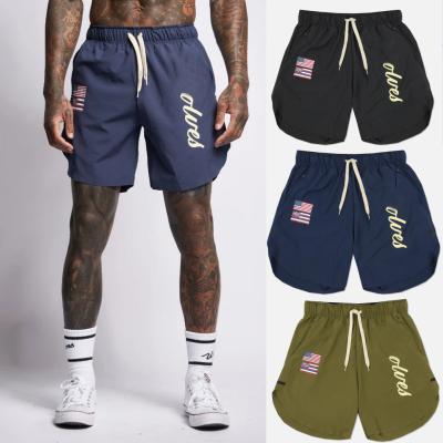 China 2022 Wholesale OEM Summer Custom Logo Men's Fitness Casual Jogging Anti-Wrinkle Anti-Wrinkle Shaping Knee Length Sweat Shorts for sale