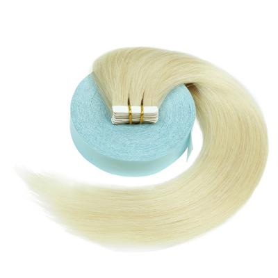 Chine Light Blonde Color 613 Silky Straight Wave Tape In Remy Human Hair Extensions à vendre