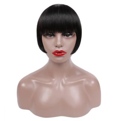 China Bobo Silky Straight Wig Texture Weave Short Wave Hair Wig For Black Women for sale