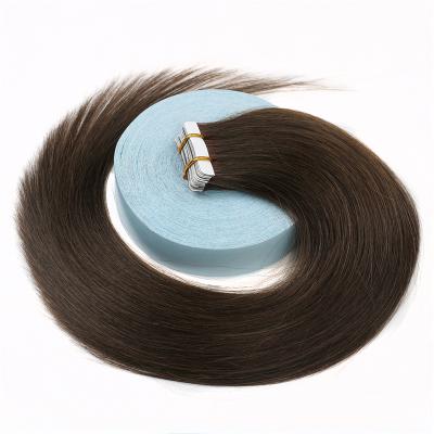 China Silky Straight Wave Multiple Colors Double Drawn Tape In Hair Extension , Germany Double Side Tape Hair Extension Te koop