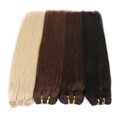 China Silky Straight Wave Sample Order Customized Order Available Various Colors Hair Weaves Remy Hair Extension à venda