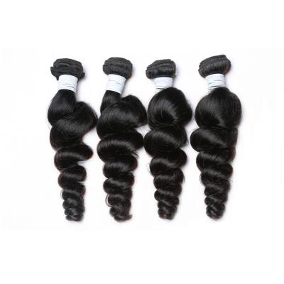 China Factory Wholesale Price 32inch 100% Virgin Brazilian Hair Loose Wave Natural Human Raw Unprocessed Brazilian Hair Color Cuticle Aligned for sale