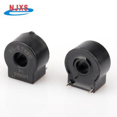 China 2000:1 Micro Current PCB Mount DL-CT28C 20A/10mA Current Transformer AC Pin Type Low Voltage Encapsulated Epoxy Resin Cast hoursing for sale