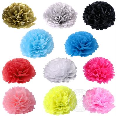 China Advertising NEW 10in Toy Paper Flower Ball Party Supplies Paper Flower Wedding Party Birthday Party Paper Layout for sale