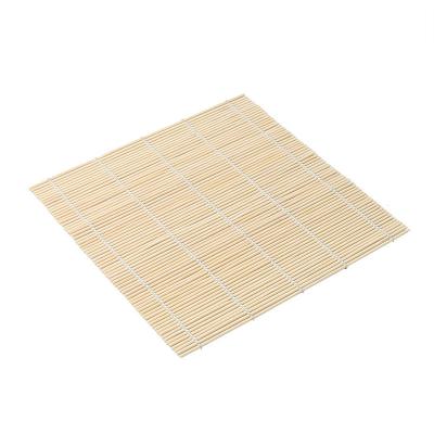 China Esteira de bambu branca do rolo de sushi para o sushi do arroz que faz 24x24cm à venda