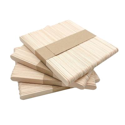 China FDA Jumbo Craft Wooden Ice Cream Stick Custom Popsicle Sticks for sale