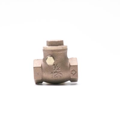 China Heating and cooling systems. Dn 80 Brass Bronze Sanitary Brass Horizontal Non Return Swing Check Valve From Tap Water Systems China Manufacturer for sale