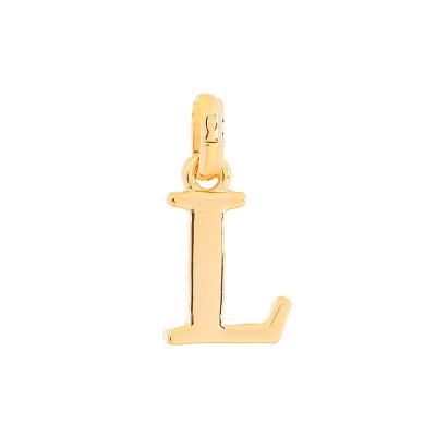 China Wholesale Jewelry FASHIONABLE DIY Alphabet Letter Charm Pendant for sale