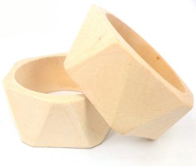 China Wholesale Unfinished Wood Porcelain Bangle Jewelry CLASSIC HW-B1401 for sale