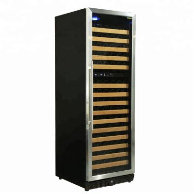 China Wholesale Supplier Zone Super Light Blue Wine Double Fridge For Kitchen for sale