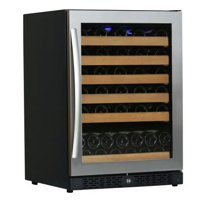 China 54 Car Bottles Single Zone Cellar Fridge With Compressor Cooling System for sale