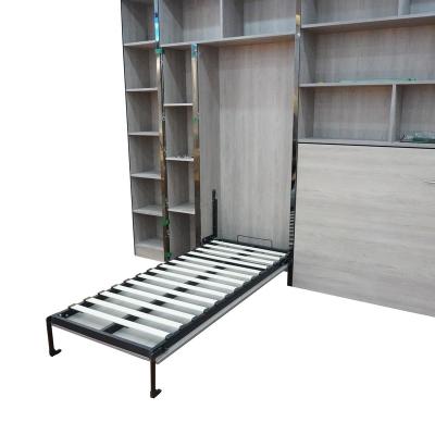 China Minimalist Space Saving Bedroom Furniture Sets Use Murphy Wall Mounted Folding Bed Lift Mechanism for sale